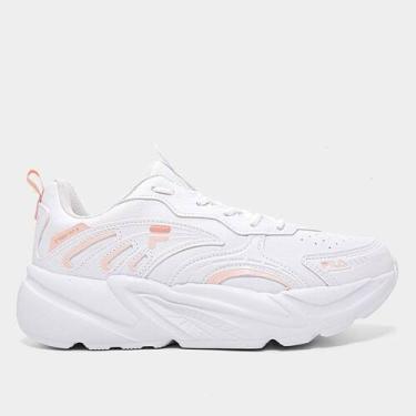 Imagem de Tênis Fila Street Fit 2 Feminino, Branco, Rosa, 34
