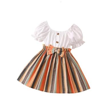Imagem de TAGAS Baby-girls KD-202 A-Line, Laranja, 3-4 Years