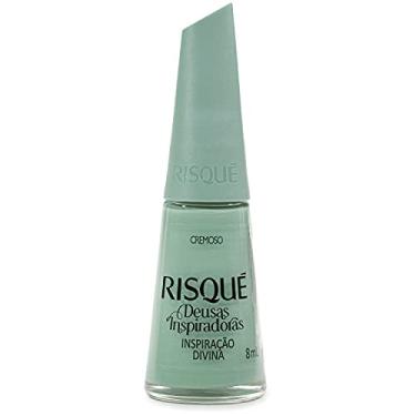 Imagem de Esmalte Risqué Deusas Inspiradoras Inspiração Divina Verde 8 ml, Risqué