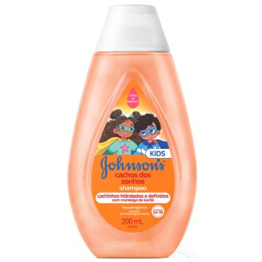Imagem de Shampoo Infantil para Cabelos Cacheados JOHNSON'S Cachos dos Sonhos 200ml