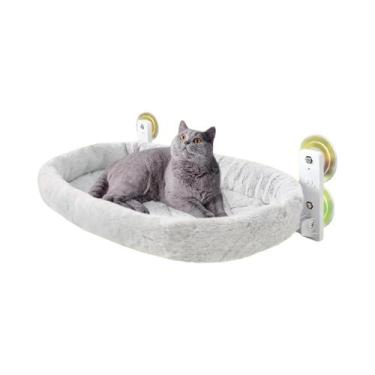 Imagem de Rede Para Gatos Dobrável De Inverno Com Ventosas Para Janela, Ninho Pa