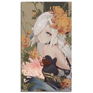 Imagem de 1104 Jewelry Poster Anime Meninas Impressão em Tela Ornamento Arte de Parede Para Casa 1 Painéis Decorações Noframed 33.0 cmx20.3 cm