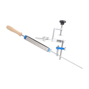 Imagem de Generic de Afiação de Facas Guiado, Kit de Ferramenta de Afiador de Facas Profissional Com Pedras de Amolar de Diamante de Grão 150/400/800/2000 para Lâminas de Cozinha (Com 4 pedras de amolar de