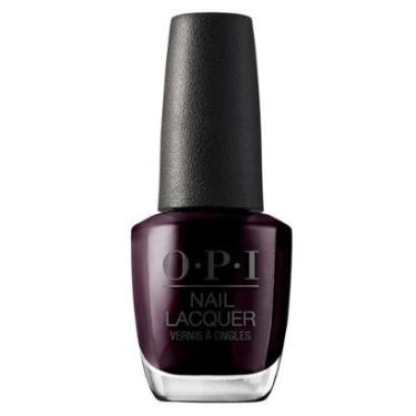 Imagem de Esmalte Cremoso Escuros O.P.I Nail Lacquer NL Black Cherry Chutney-Unissex