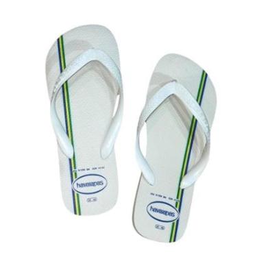 Imagem de Chinelo Havaianas Top BR Vibes Branco Masculino Feminino Bra-Masculino