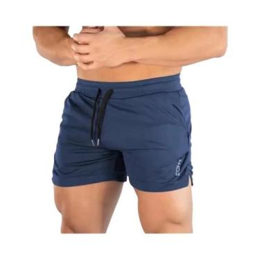 Imagem de Calções de Treino Masculinos - Fitness, Respirável, Secagem Rápida - I