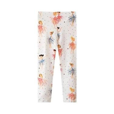 Imagem de Calças Leggings Justas Para Meninas 2-7 Anos Outono Primavera Calças L