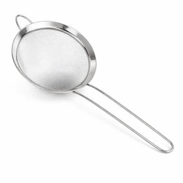 Imagem de Peneira Grande Em Aço Inox 20Cm Para Casa Cozinha Em Casa