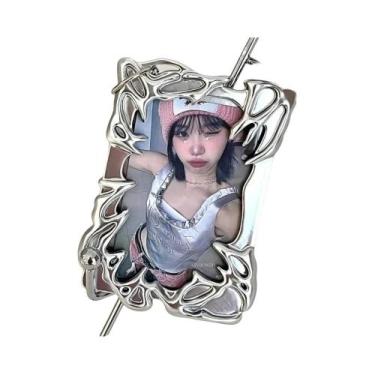 Imagem de Porta-photocard De Estrela Do Kpop Com Galvanoplastia, Capa Protetora 