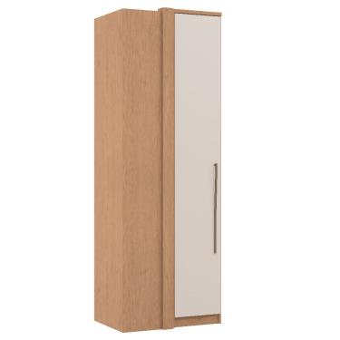 Imagem de Guarda Roupa de Canto Modulado 1 Porta Elegance Móveis Castro