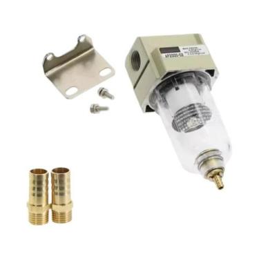 Imagem de Filtro Separador De Óleo E Água De Cobre Para Compressor De Ar 1/4, Co