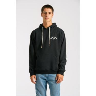 Imagem de Moletom fech. hang loose original chest preto, Preto, P