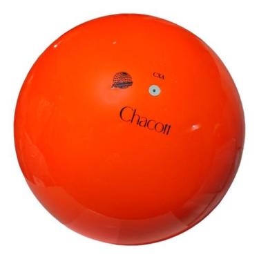 Imagem de Bola Gym Chacott 185mm Ginastica Ritmica - Selo FIG, Unico, Laranja