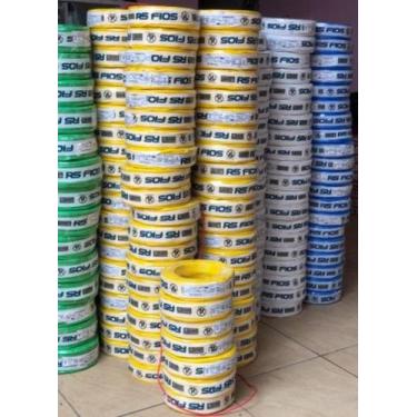 Imagem de Fios Cabo Elétricos 4mm 100m - R5 fios, Preto