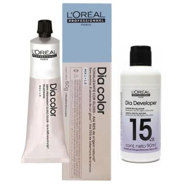 Imagem de Tonalizante Dia Color 8.1 + Dia Developer 15vol 90ml Loreal - 1010-550