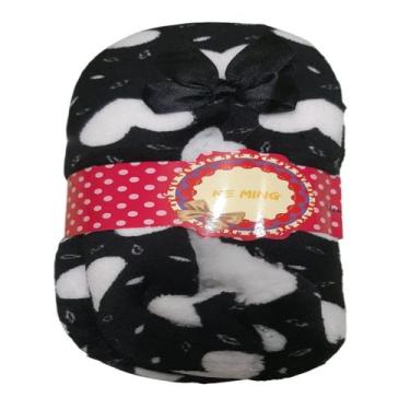 Imagem de Pantufa Sapatilha Inverno Forrada Lã Antiderrapante Coração Feminina T