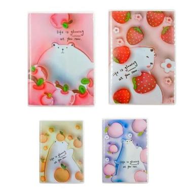 Imagem de Kit com 3 Mini Caderneta Frutinhas - SAKURA SHOP