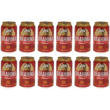 Imagem de Cerveja Brahma Chopp Lager Pilsen 12 Unidades - 350ml, 12 Unidades