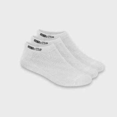 Imagem de Kit Meia Masculino Adulto Actvitta Cano Curto - 3 Pares - Tam 33/38, T
