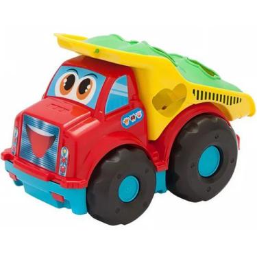 Imagem de Brinquedo Educativo Carrinho Geometrix com Blocos Verde - Xplast