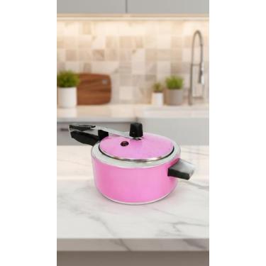 Imagem de Panela de Pressão 3 Litros Polida Rosa - Congratulations Store