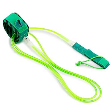 Imagem de Qudai Trela ​​de Surf Surf Leash Leash Aço Suave Swivel Surf Perna Raia Paddleboard 6FT / 8FT / 10FT