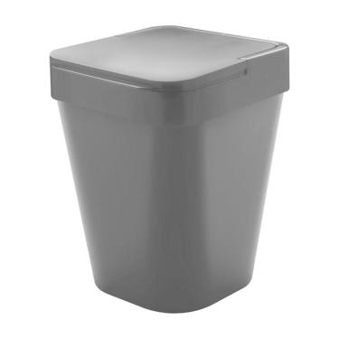 Imagem de Lixeira Izzy 10 Litros Para Bancada Pia Cozinha Banheiro Lavabo - LX 215 Ou