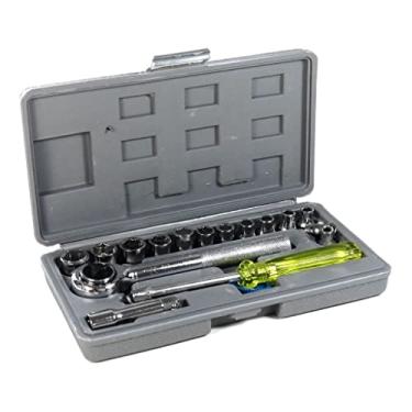 Imagem de Jogo De Ferramentas Manual Chave Catraca 16 Peças