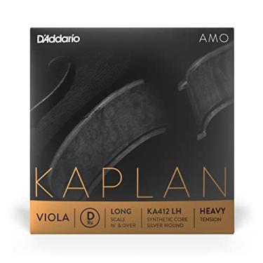 Imagem de D'Addario Corda de viola Kaplan Amo - Corda D única - KA412 LH - Cordas de viola - Escala longa, tensão pesada