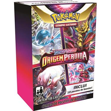 Booster Box Cartas Pokémon com 36 Pacotes Origem Perdida - Copag - Deck de  Cartas - Magazine Luiza