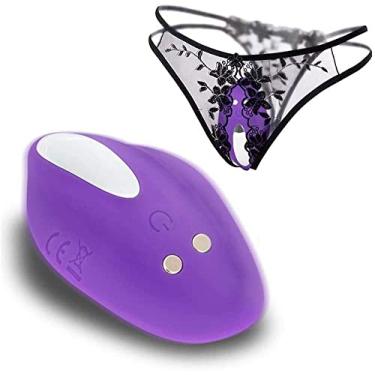 Imagem de Vibradoris Feminino Brinquedos Sexuais Eróticos Estimulador Clitóris e Ponto G 10 modos de Vibração Para Mulheres CI04