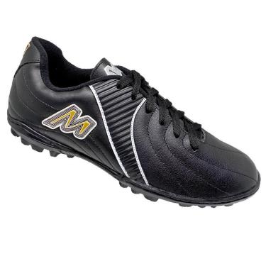 Imagem de Chuteira Mathaus Society Sensor Masculina - Preta-Masculino