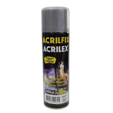 Imagem de Verniz Spray Fosco Acrilfix Acrilex (300 ml) - Redelease