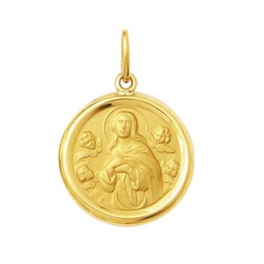 Imagem de Pingente Grande 3.8cm Ouro Maciço 18k FDMR11-K1230 (16 Santos) - Fab J