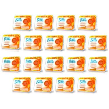 Imagem de Kit 18 Unidades Cera Quente Depilatória em Barra Depil Bella Alto Rend