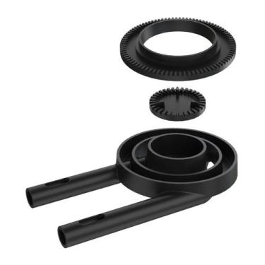 Imagem de Queimador Duplo MITJ Completo Fogão Industrial Ferro 17,5cm - Libaneza