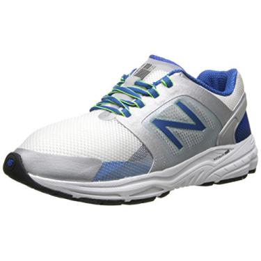 Imagem de New Balance Tênis de corrida masculino M3040 Optimum Control, Prata/azul, 13