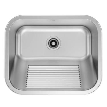 Imagem de Tanque Docol 32 Litros em Aço Inox Acetinado 50x40 cm