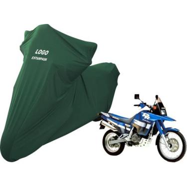 Imagem de Capa Para Moto Suzuki DR 800 Alta Durabilidade Com Logo - Mz, Verde