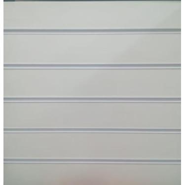 Imagem de Painel canaletado 60x60 branco perfil kit  2 unidade e 20 gancho - LOJ