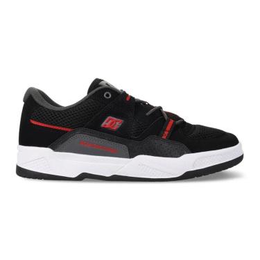 Imagem de Tênis Dc Shoes Construct Imp Black Red-Unissex