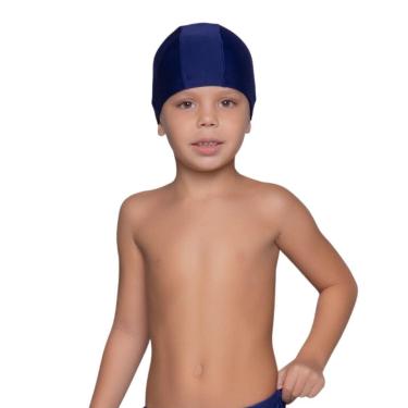 Imagem de Touca Natação Hidroginástica Serra e Mar Confortável Infantil Tamanho:P;Cor:;Gênero:Unissex-Unissex