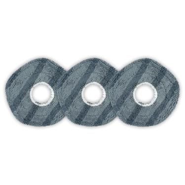 Imagem de FILTERIST (Pacote com 3) Almofadas de substituição X10 Pro Omni compatíveis com aspirador de pó robô Omni Eufy X10 Pro, panos de substituição laváveis, kit de acessórios para esfregão, microfibra