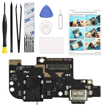 Imagem de Kit de substituição para porta de carregamento Moto G Stylus 2020, Moto G Stylus 2020 XT2043, XT2043-4 Dock Board Conector USB-C com kit de ferramentas e manual de instruções