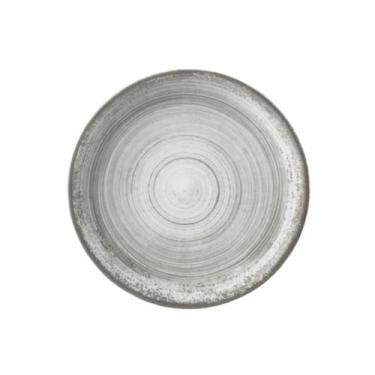 Imagem de Prato Sobremesa 21cm Porcelana Schmidt - Dec. Esfera cinza 2416, 2416,