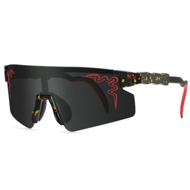 Imagem de GEUSSKISR Óculos De Sol Para Jovens Uv400 Para Meninos E Meninas, Crianças, Homens E Mulheres, Ciclismo, Beisebol, Softball, Óculos De Sol Esportivos - Dy1