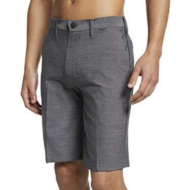Imagem de Hurley MWS0006530H00630IN H2O-Dri Cutback 53.3 cm Walkshorts cinza escuro pedra 30 cinza escuro 30IN