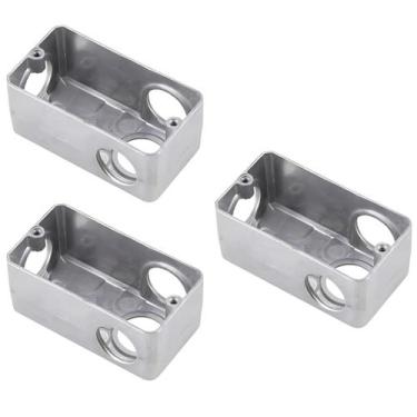 Imagem de 3 Condulete Em Alumínio Sieg 3/4 Múltiplo L S/placa