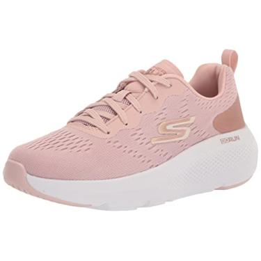 Imagem de Skechers Cadarço de malha Go Run Elevate, Malva, 35