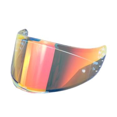 Imagem de Protetor de capacete V-14 para MT V14 Revenge 2 Rapide Pro Blade 2 SV Targo Capacete Visor Faceshield (Revo Clear Red-dia e noite)